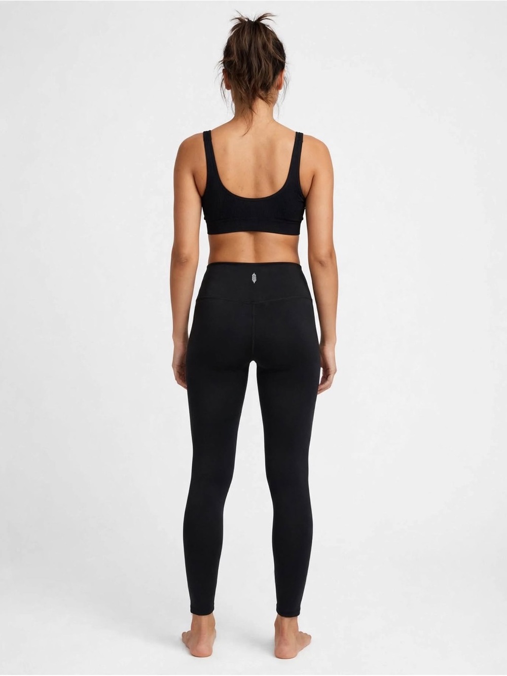 Free people movement Good Karma High Rise 7/8 Leggings Black